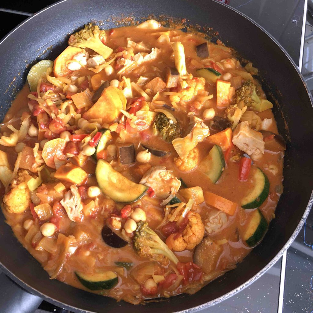 Vegetarische curry