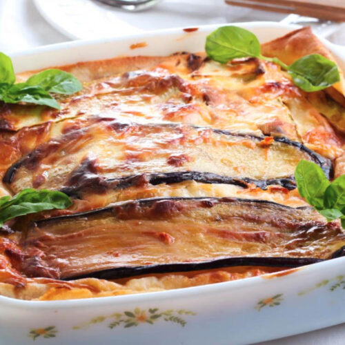 Aubergine lasagne (koolhydraatarm)